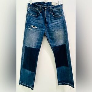 rag & bone Blue Jeans crop Albright